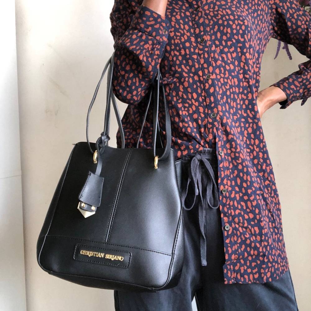Black Christian Soriano purse